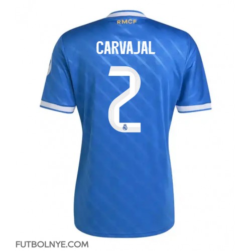 Camiseta Real Madrid Daniel Carvajal #2 Tercera Equipación 2025-26 manga corta Camiseta Real Madrid Daniel Carvajal #2 Tercera Equipación 2025-26 manga corta